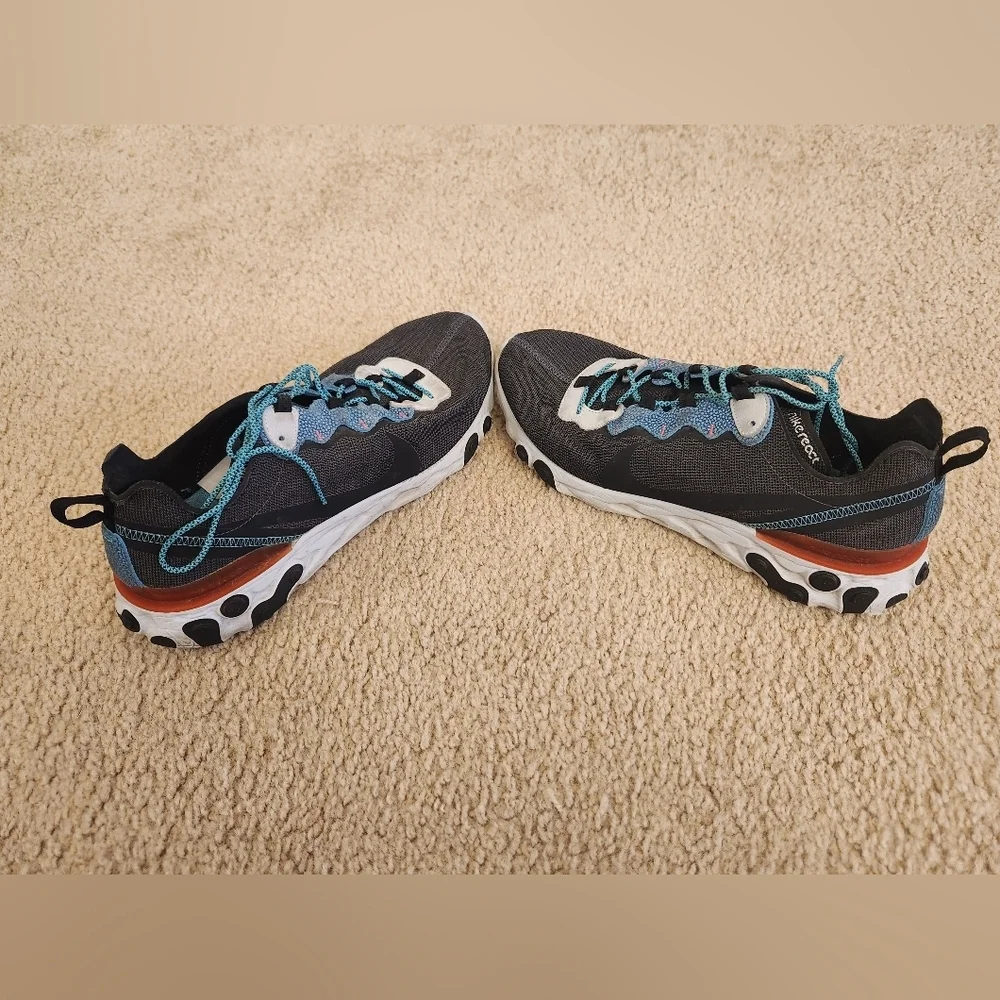 NIKE REACT ELEMENT SE‎ 55 SAFARI PACK Size 12.5 Mens Sneakers Running Shoe